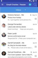 Email Checker / Reader تصوير الشاشة 1