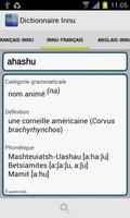 Dictionnaire Innu capture d'écran 1