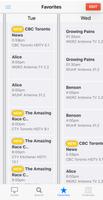 TV Listings Guide Canada تصوير الشاشة 2