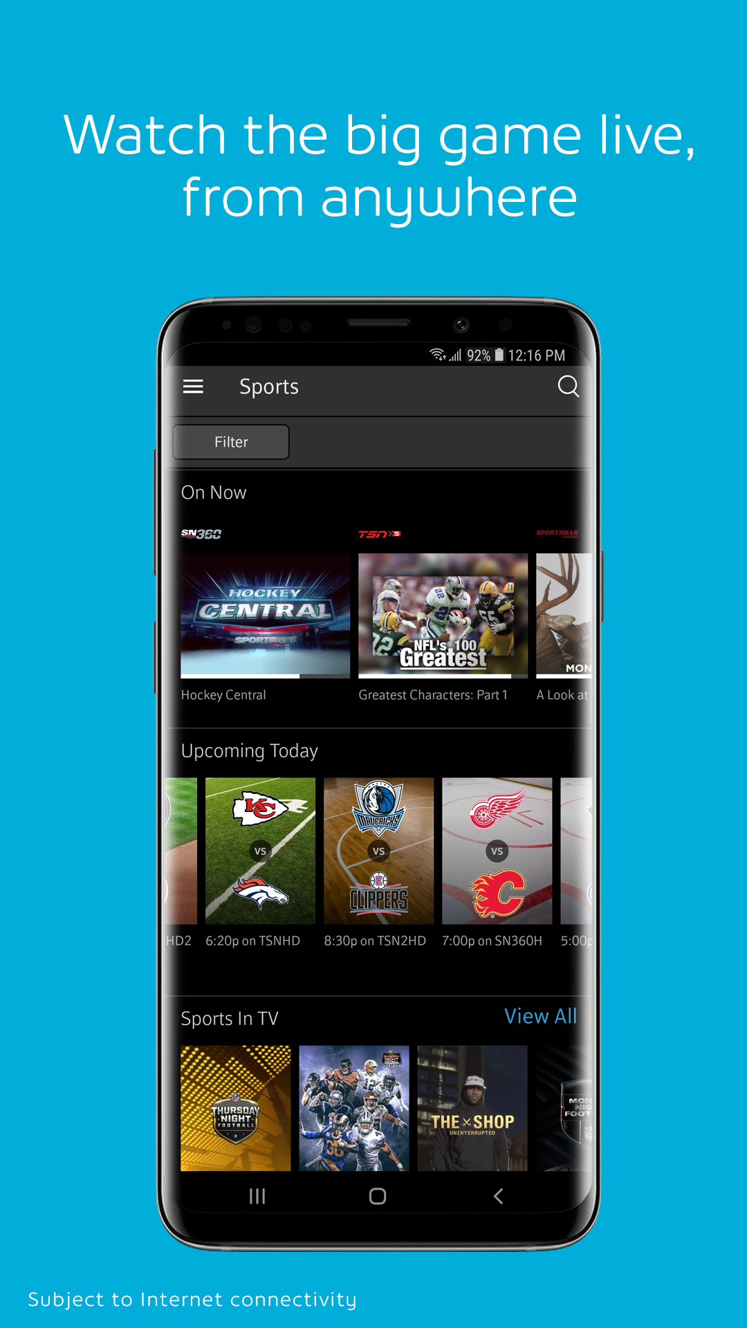 Shaw BlueCurve TV for Android - APK Download - 