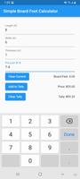 Board Foot Calculator स्क्रीनशॉट 1