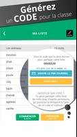 Dictée de vocabulaire Alloprof تصوير الشاشة 2