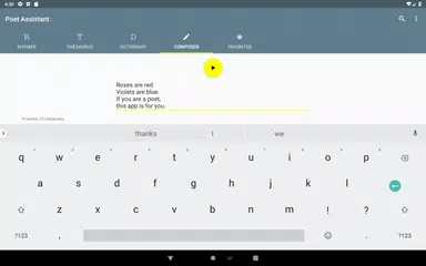 Baixar Poet Assistant (English) APK