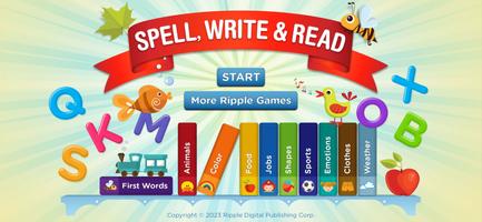 Spell, Write and Read Cartaz