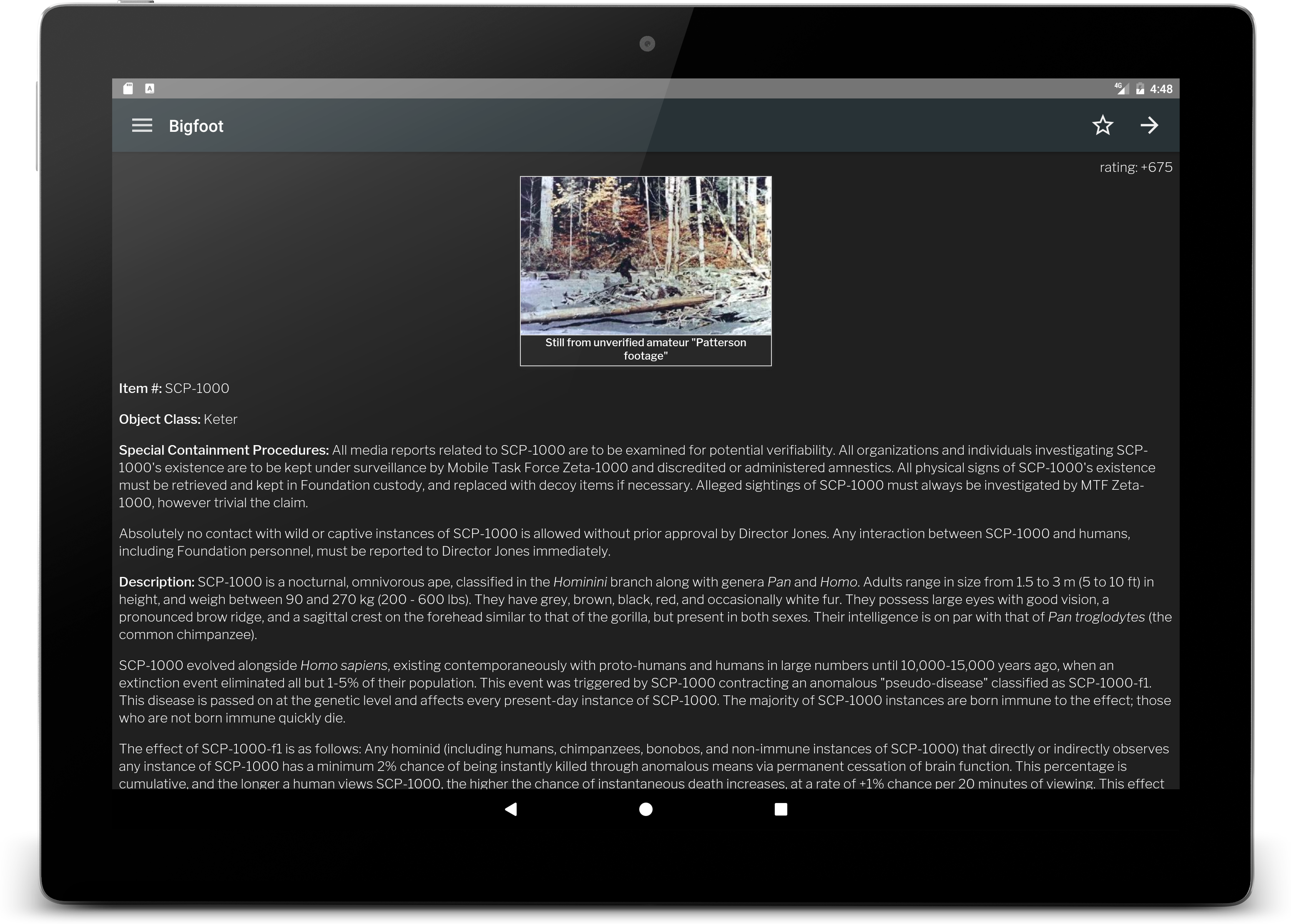 SCP Reader for Android - APK Download - 