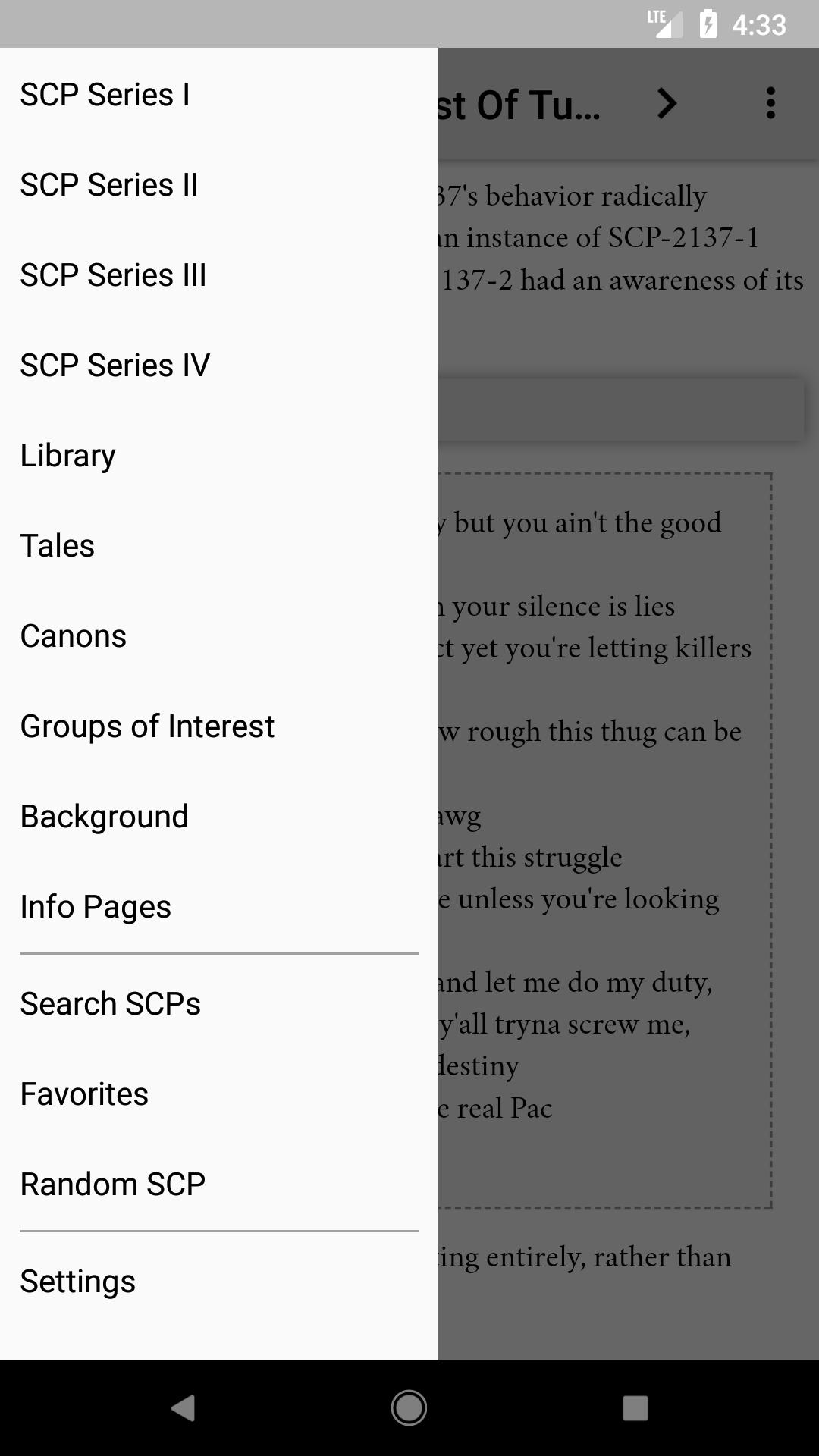 SCP Reader for Android - APK Download - 
