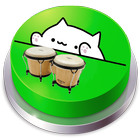 Bongo Cat Meme Button simgesi