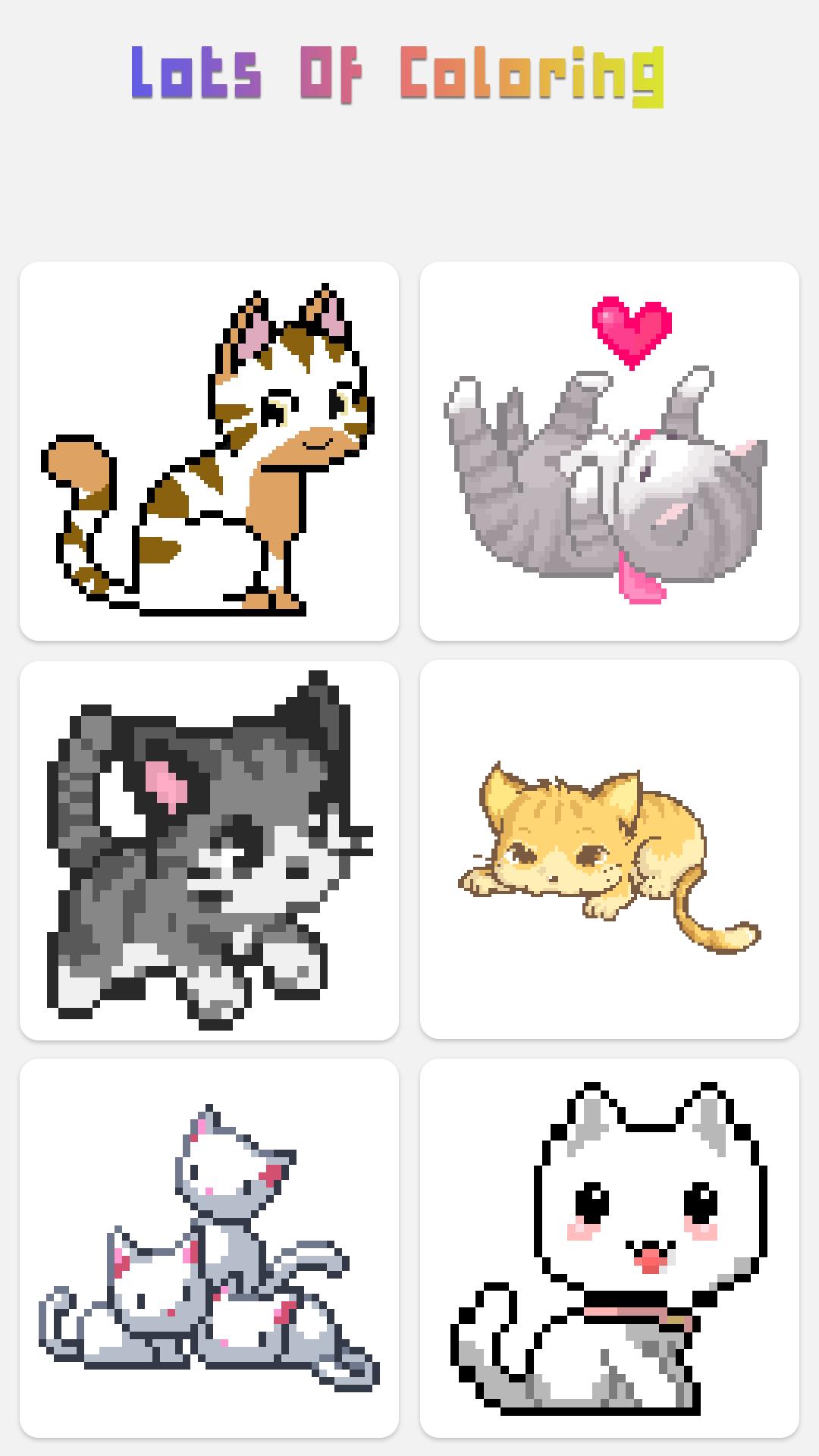 Chat Color By Number Pixel Art Chat Pour Android Telechargez L Apk