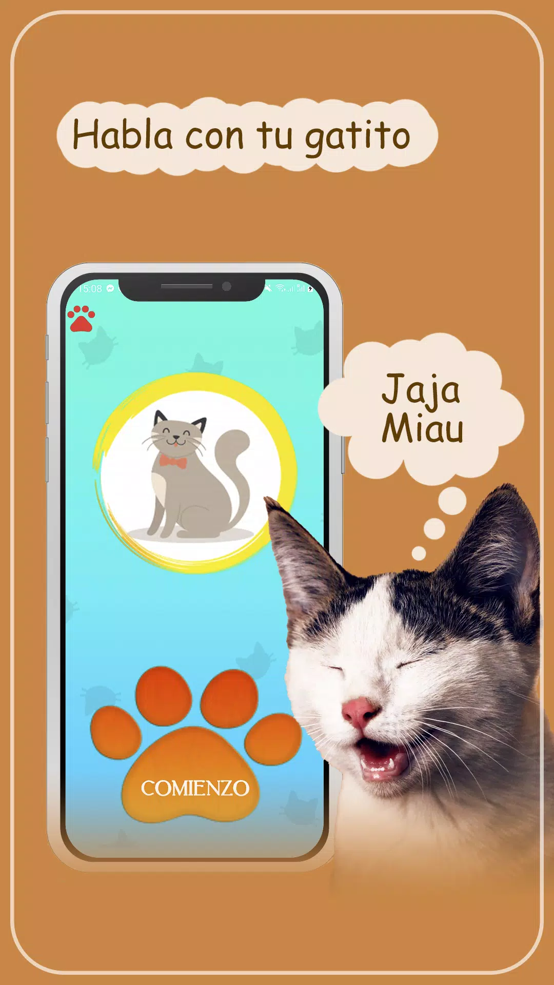 Descarga de APK de Traductor de gato. Broma para Android
