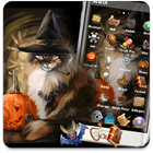 آیکون‌ Halloween Cat Theme