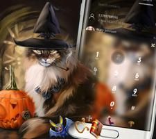 Хэллоуин Cat Theme скриншот 2