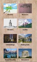 Guide touristique mondial capture d'écran 1