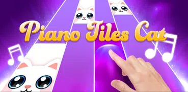 Pink Cat Piano - Magic Girly Piano Tiles Cat