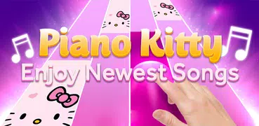 Magic Cat Piano Tiles - Crazy Tiles Pink Girly