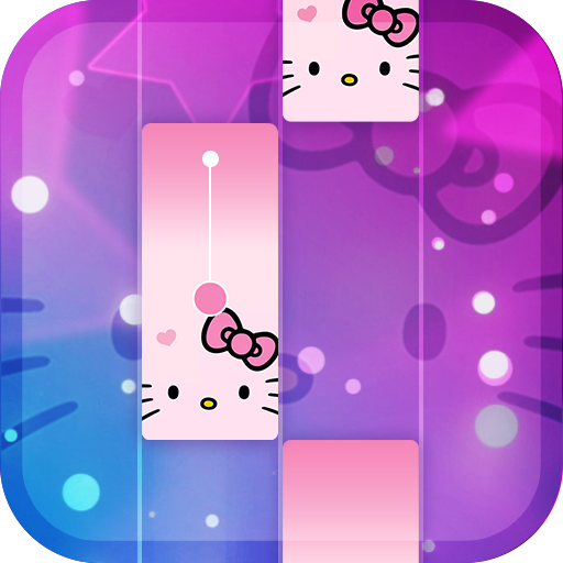 Magic Cat Piano Tiles - Crazy Tiles Pink Girly