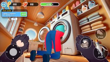 Cat Simulator: Paws & Pranks تصوير الشاشة 1