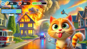 Cat Simulator: Paws & Pranks تصوير الشاشة 3