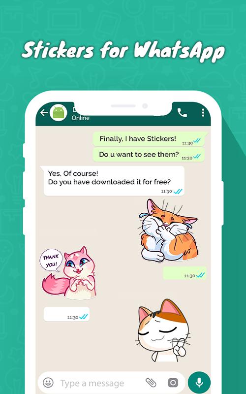 Kittenz Cat Stickers For whatsapp - WAStickerApps for