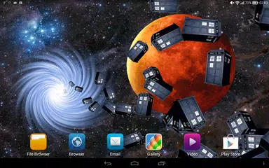 Space Portal Live Wallpaper APK Herunterladen