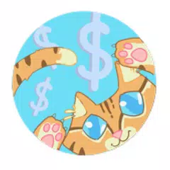 Track Budget.Expense.Cute Cat