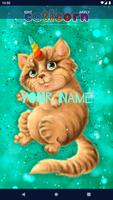 Cute Unicorn Cat 4K Wallpapers captura de pantalla 2