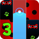 Piano Ladybug Noir Tiles 3 APK