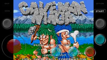 CavernMan game 1991 Affiche