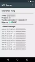 NFC Reader ảnh chụp màn hình 1