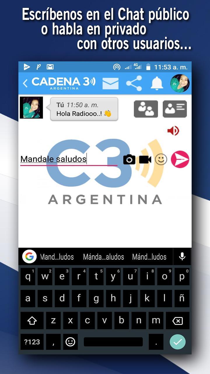 Cadena 3 + Chat en vivo - La Popu - FM Córdoba for Android - APK Download