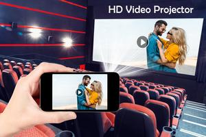 HD Video Projector الملصق