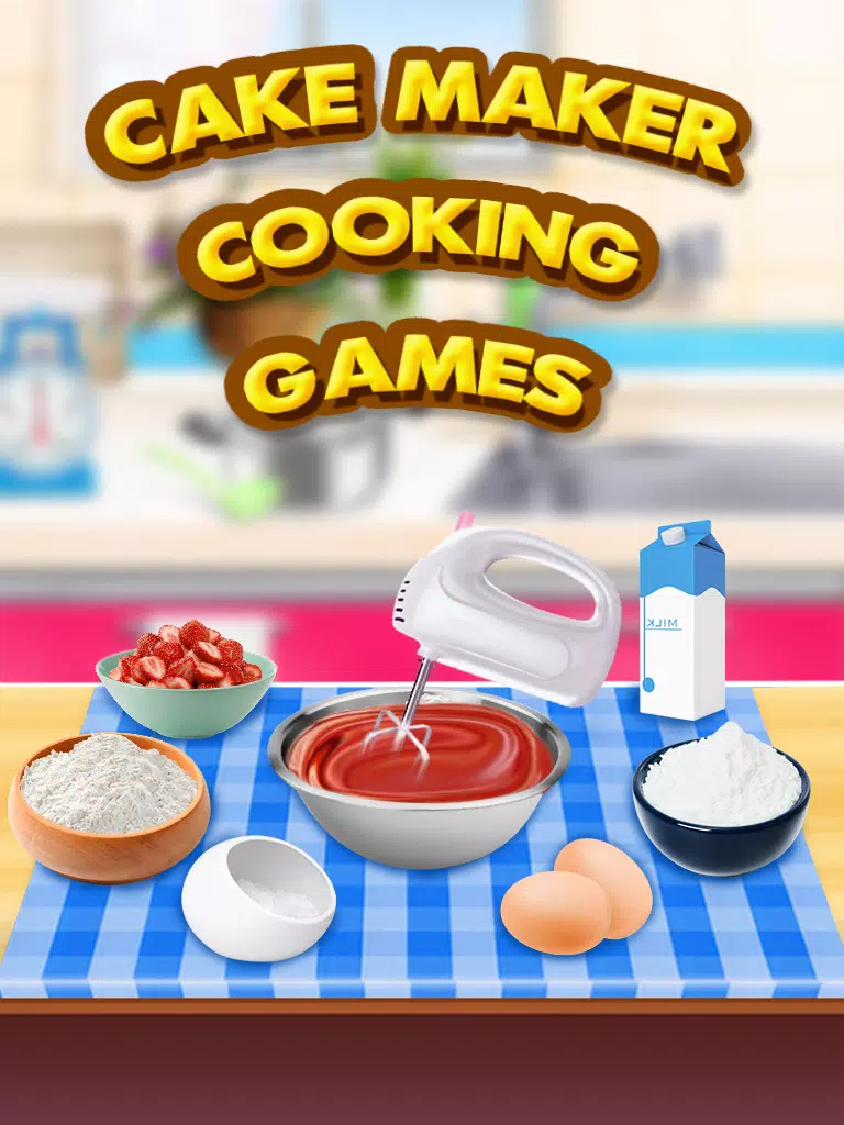 cook cake with berries games para Android - Download