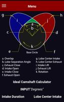 Ideal Four 4 Stroke Camshaft Duration Calculator 스크린샷 1