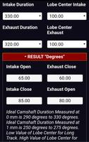 Ideal Four 4 Stroke Camshaft Duration Calculator Ekran Görüntüsü 2