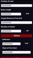 CantileverBeamDeflection&SlopeWithCoupleMomentCalc screenshot 1