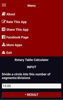 پوستر Rotary Table Calculator