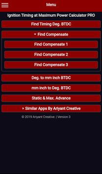 Ignition Timing at Maximum Power Calculator PRO 海报