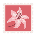 Stamp collector: stamp catalog icon