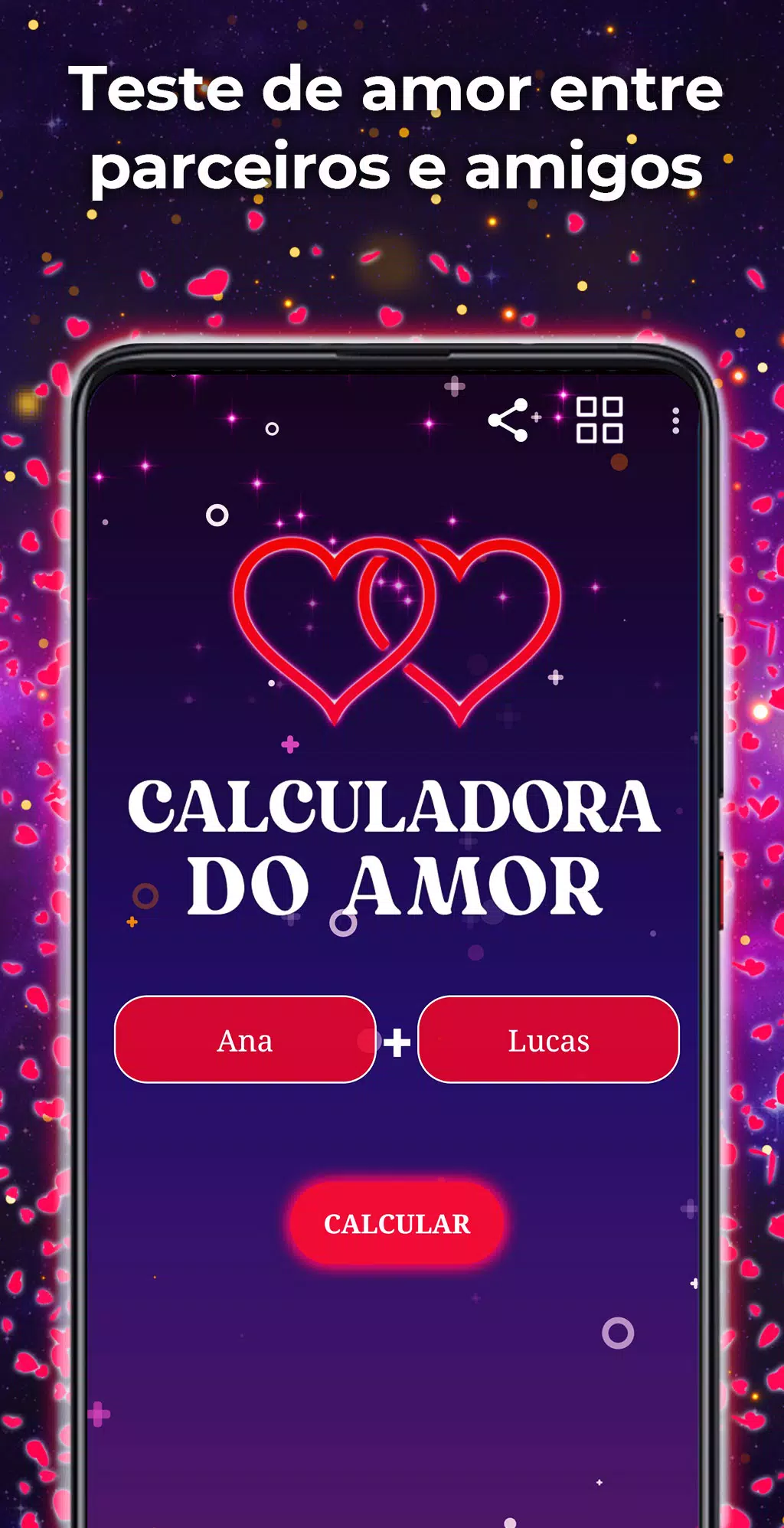 Calculadora do Amor-Jogo Teste APK - Baixar app grátis para Android