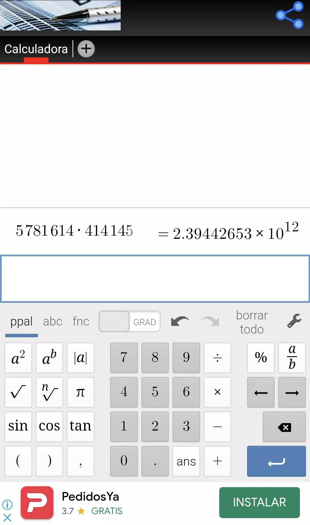 Descarga de APK de Calculadora Online para Android