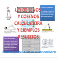 LEY SENOS COSENOS TEORÍA EJEMP