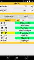 CALCULATE BMI imagem de tela 1