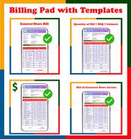 Billing Pad PRO پوسٹر