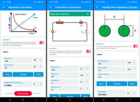 Calcul électrique capture d'écran 2