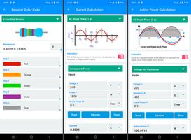 Calcul électrique capture d'écran 3