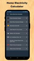 Home Electricity Calculator poster