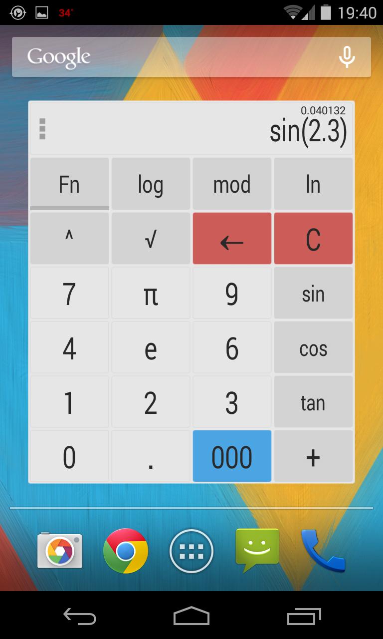 Descarga de APK de Calculadora Widget Temas para Android