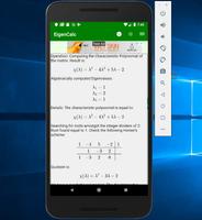 Eigenvalues  Calculator syot layar 2