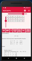 Matrix Calculator (Matrices) スクリーンショット 3