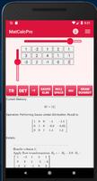 Matrix Calculator Pro (Matrice скриншот 3