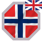 Road and traffic signs of Norw ikon
